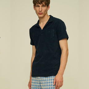Polo Terry Shirt Navy