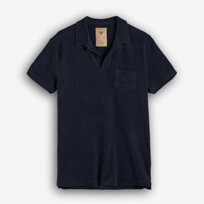 Polo Terry Shirt Navy