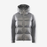 Ridge Knitted Hybrid Jacket Magnesium