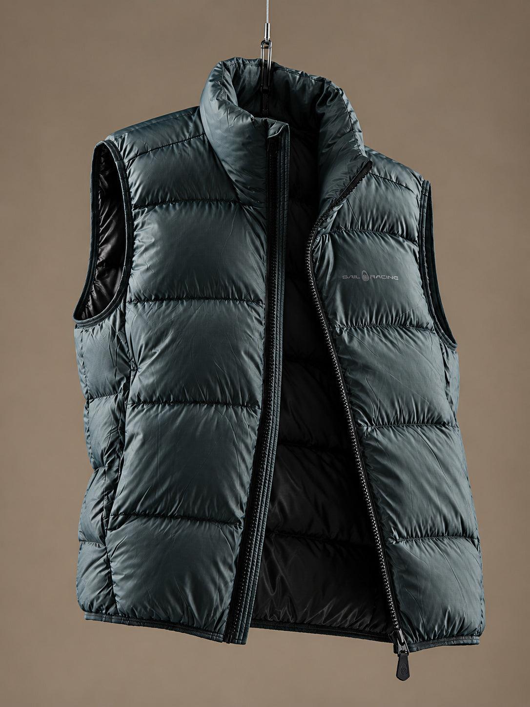 Cloud Down Vest Aurora Green