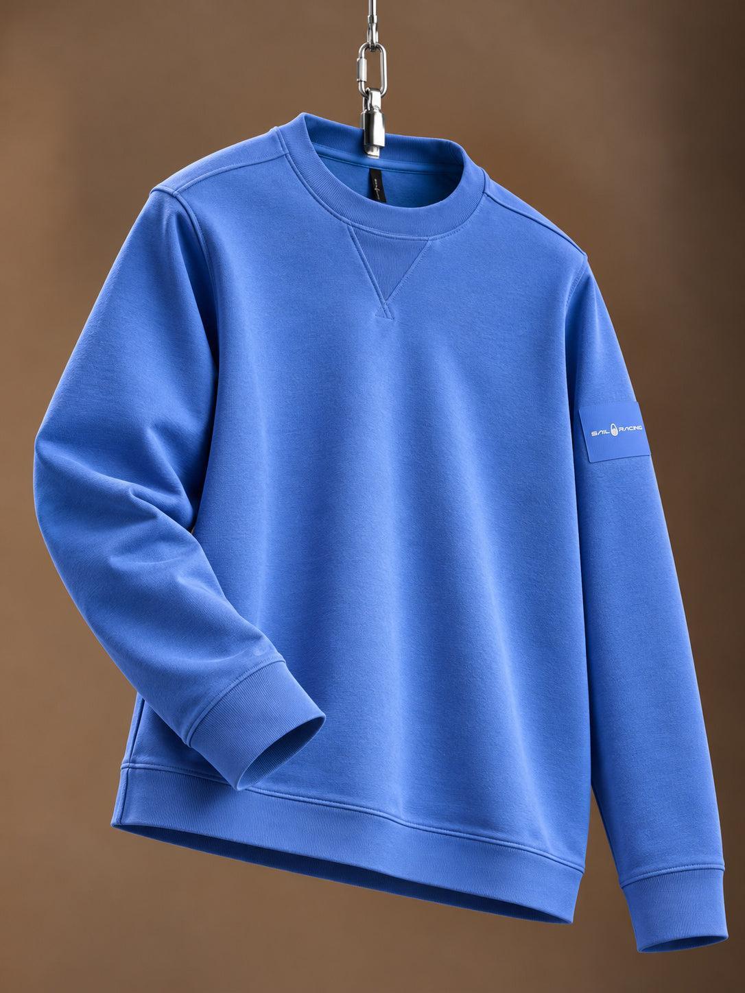 Wind Crewneck Sweater Dark Lavendel