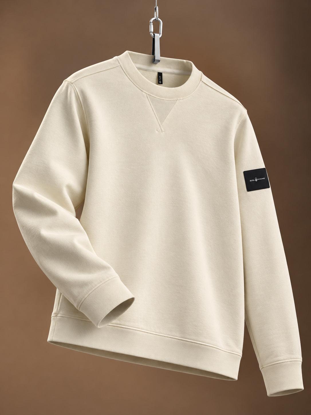 Wind Crewneck Sweater Offwhite