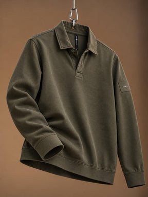 Wind Pigment Dyed Rugger Green