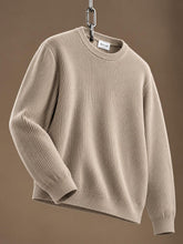 Iq Cotton Crewneck Sweater Light Brown