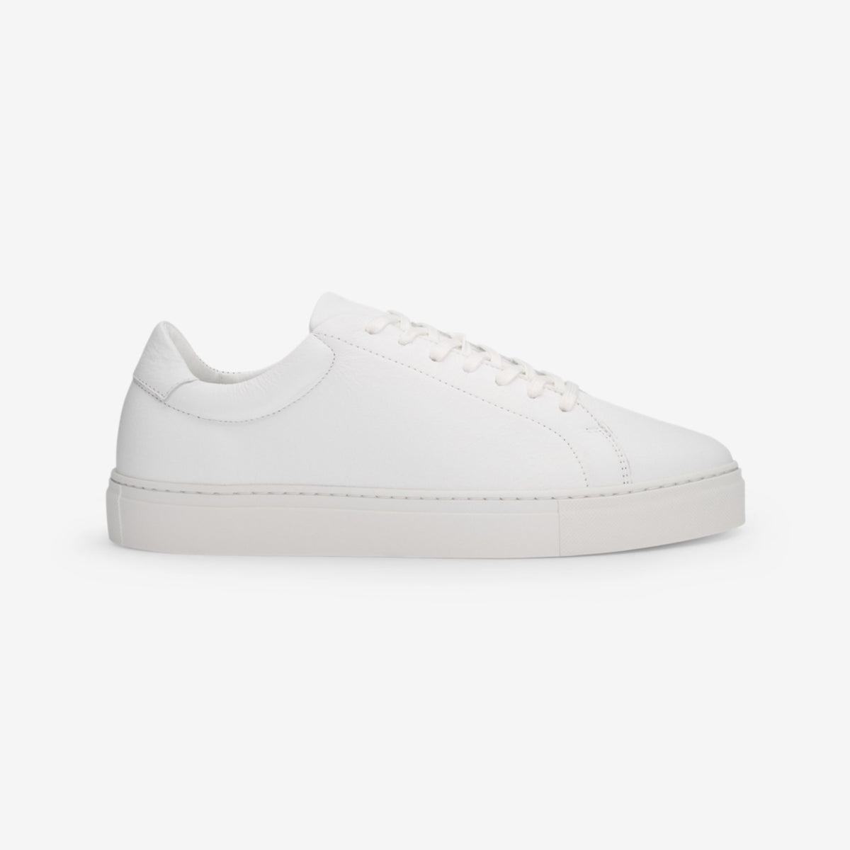 Sneaker 1 Leather Seta White