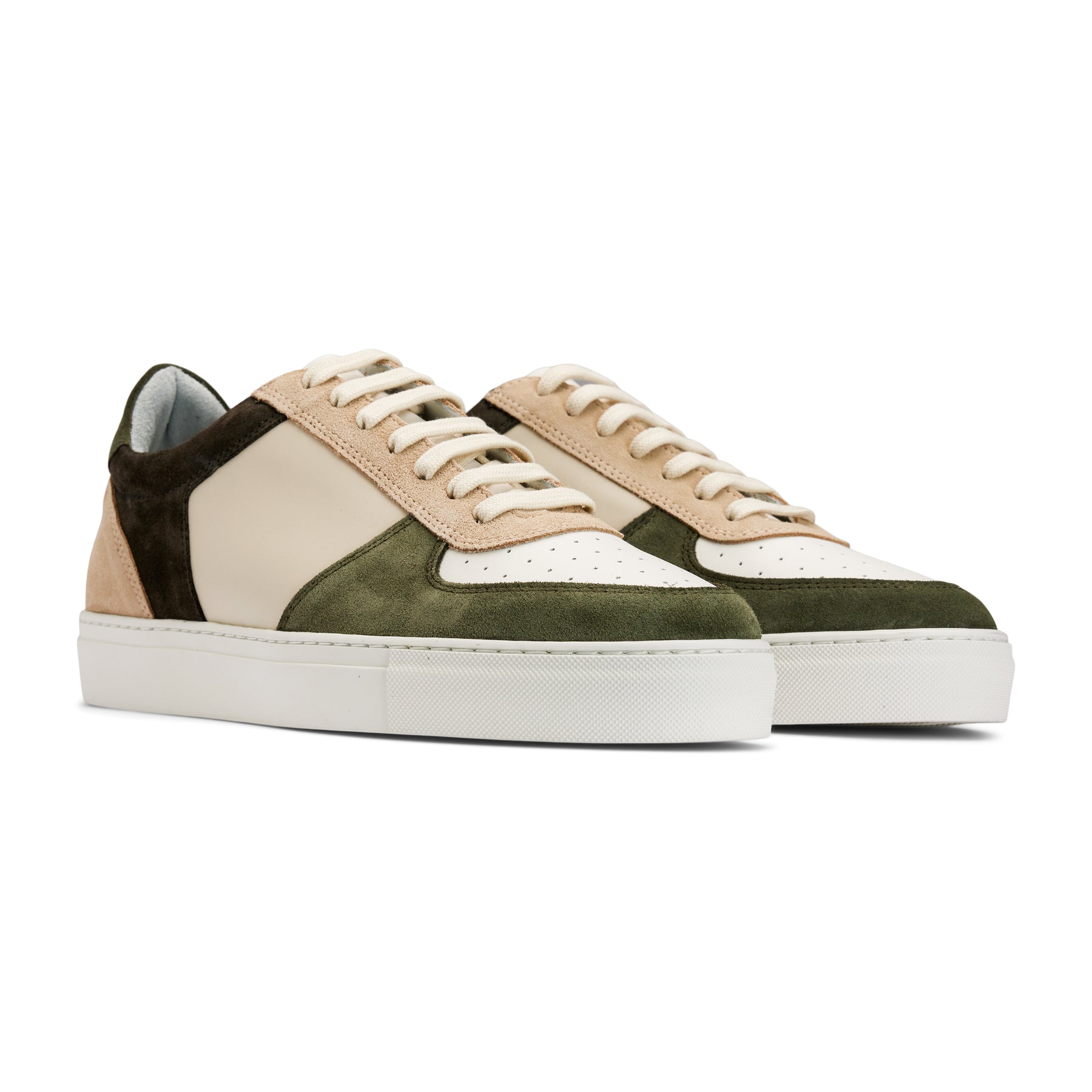 Sneaker Twotone Green/Sand Combo-Sneaker-Fliteless-Phrase