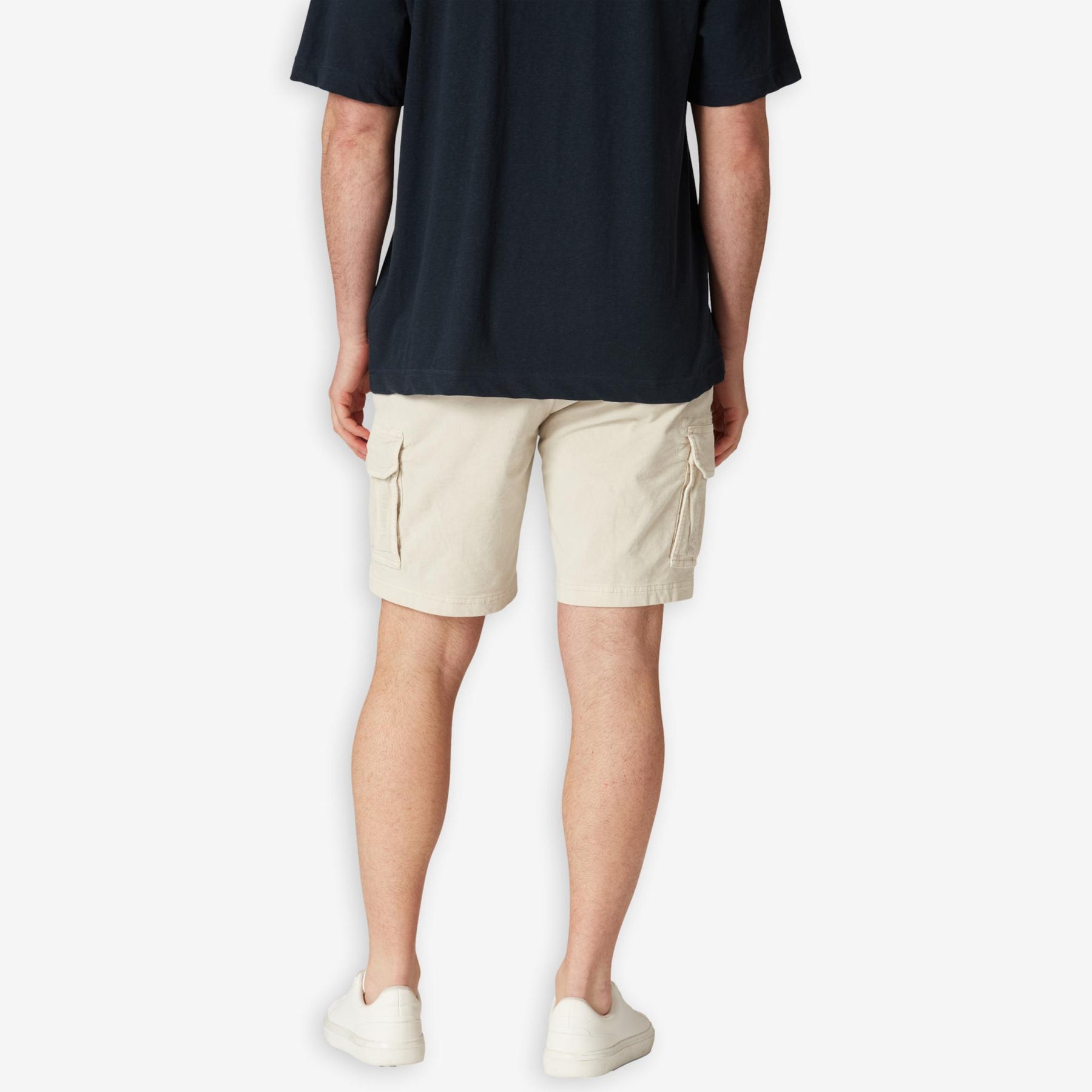 Grinder Corduroy Cargo Shorts Sand
