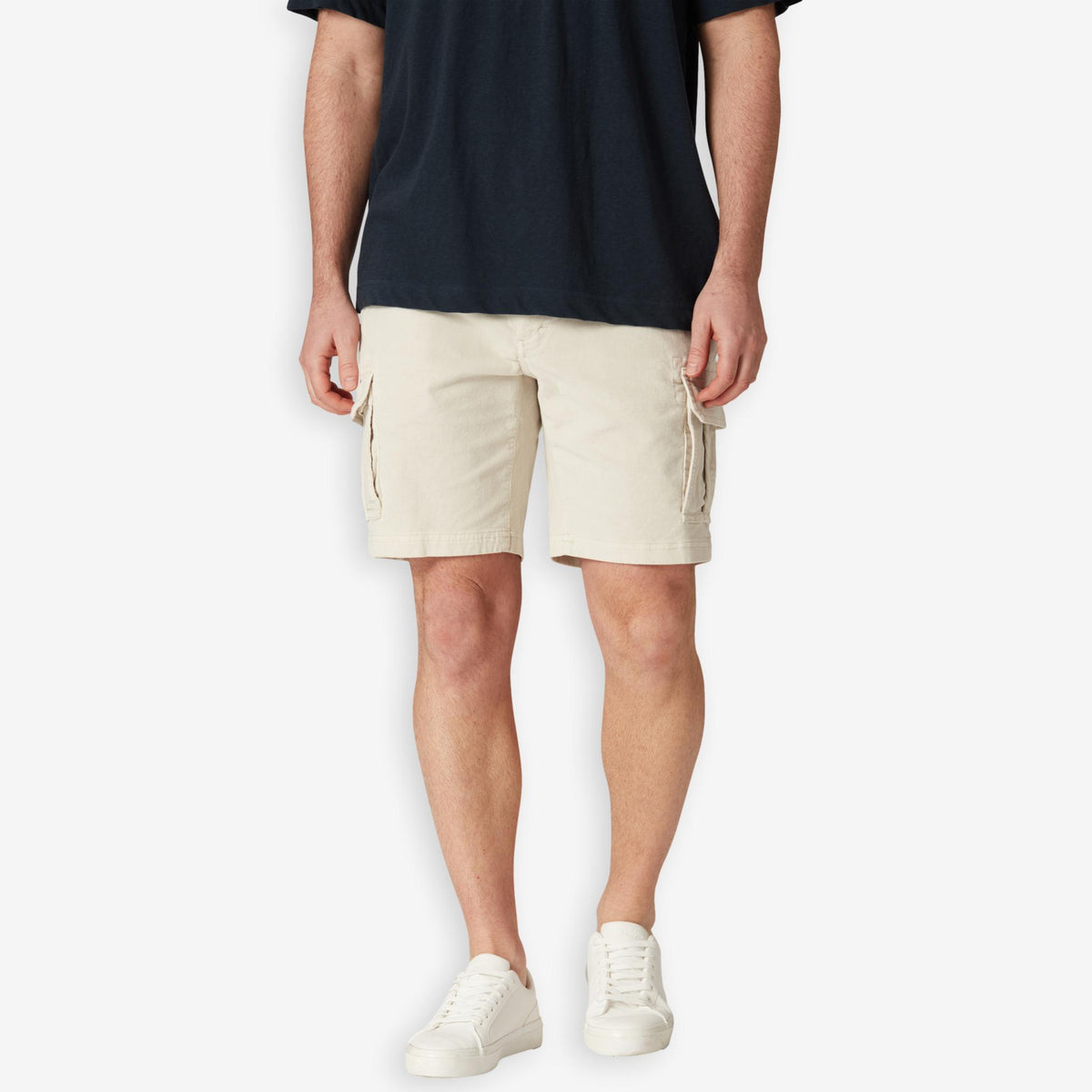 Grinder Corduroy Cargo Shorts Sand