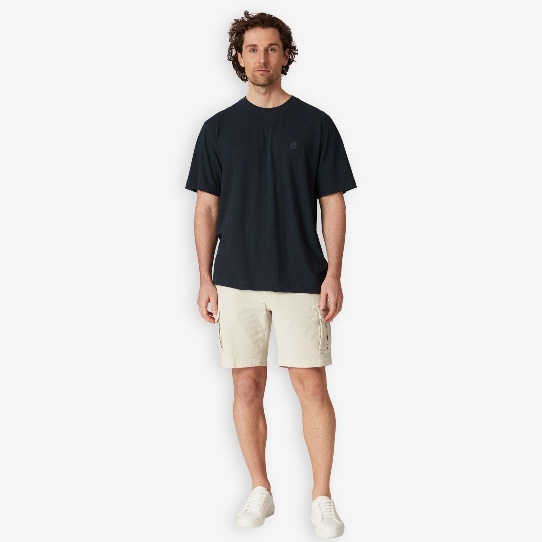 Grinder Corduroy Cargo Shorts Sand
