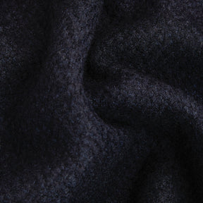 Thomas Herringbone Wool/Cashmere Coat Navy