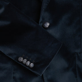 Tagliatore Velvet Jacket Blue-Blazer-Tagliatore-Phrase