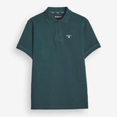 Tartan Pique Polo Green