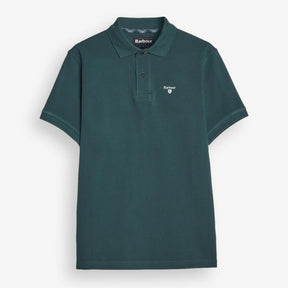 Tartan Pique Polo Green