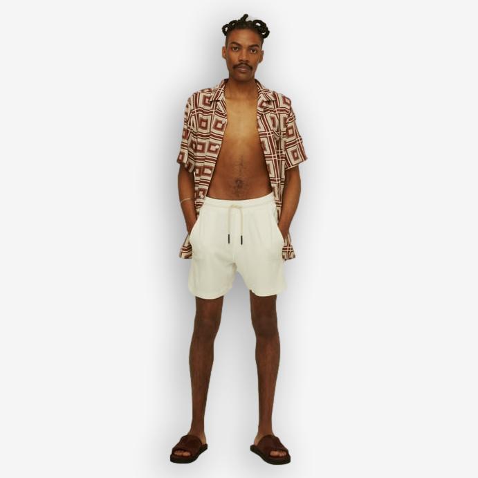 Terry Shorts White