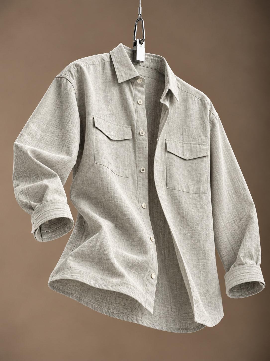 Linen Overshirt Sand