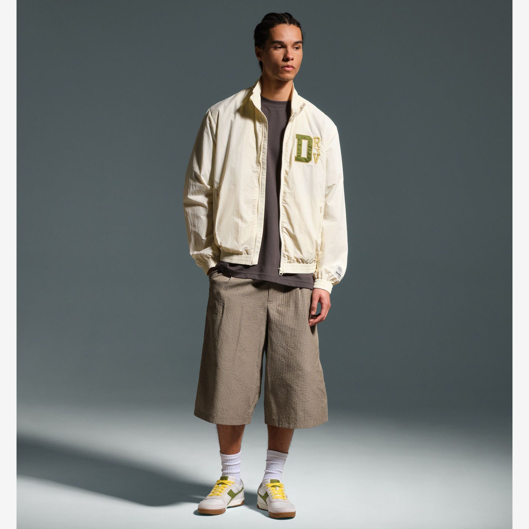 Run Valley Track Jacket Offwhite