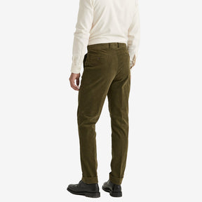 Washed Corduroy Suit Olive