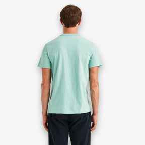 Watson Slub T-Shirt Offwhite Green