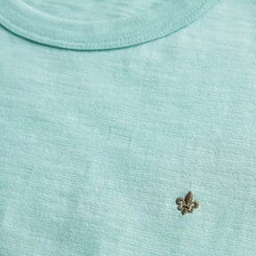 Watson Slub T-Shirt Offwhite Green