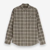 Watts Flannel Check Shirt Grey-Morris Stockholm-Phrase