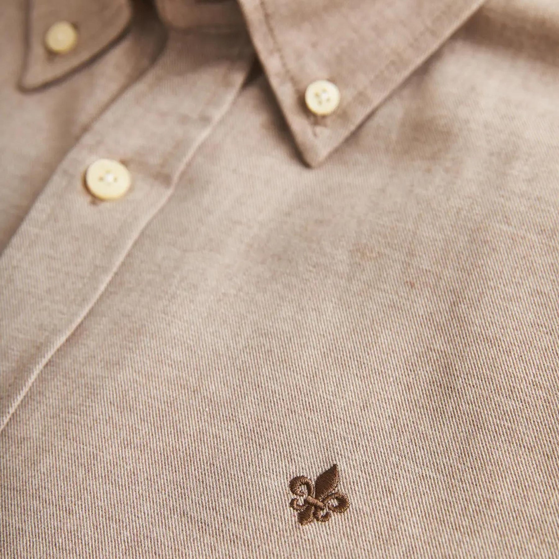 Watts Flannel Shirt Khaki