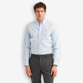 Watts Flannel Shirt Light Blue