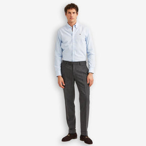 Watts Flannel Shirt Light Blue