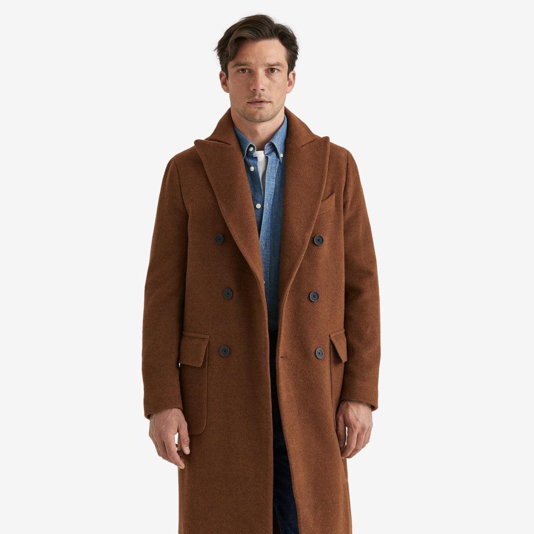 William DB Coat Camel