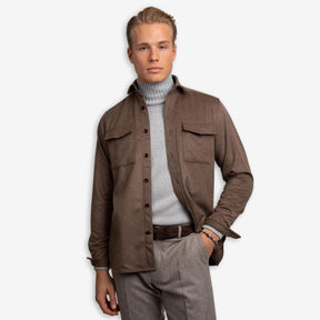 Wool Overshirt Sand